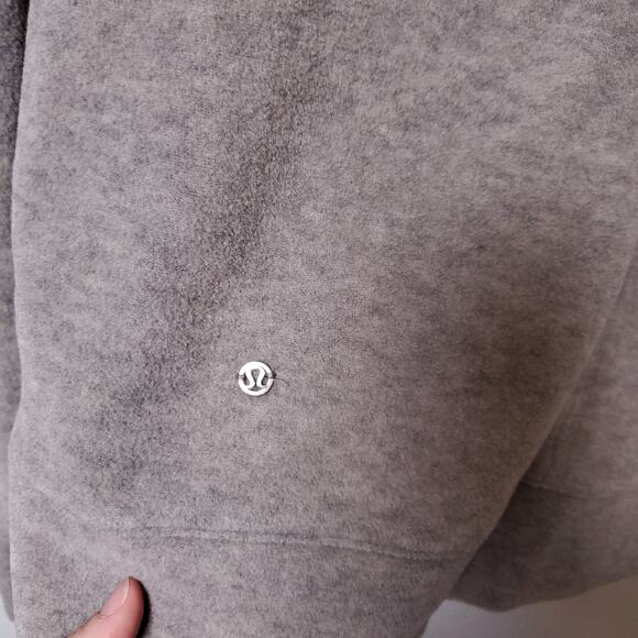 LULULEMON Fleece Cowlneck Go Forward Pullover Sweatshirt Sweater - Picture 10 of 11
